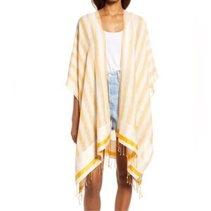 💛 MADEWELL Beach Cape Scarf in Golden Plume 💛